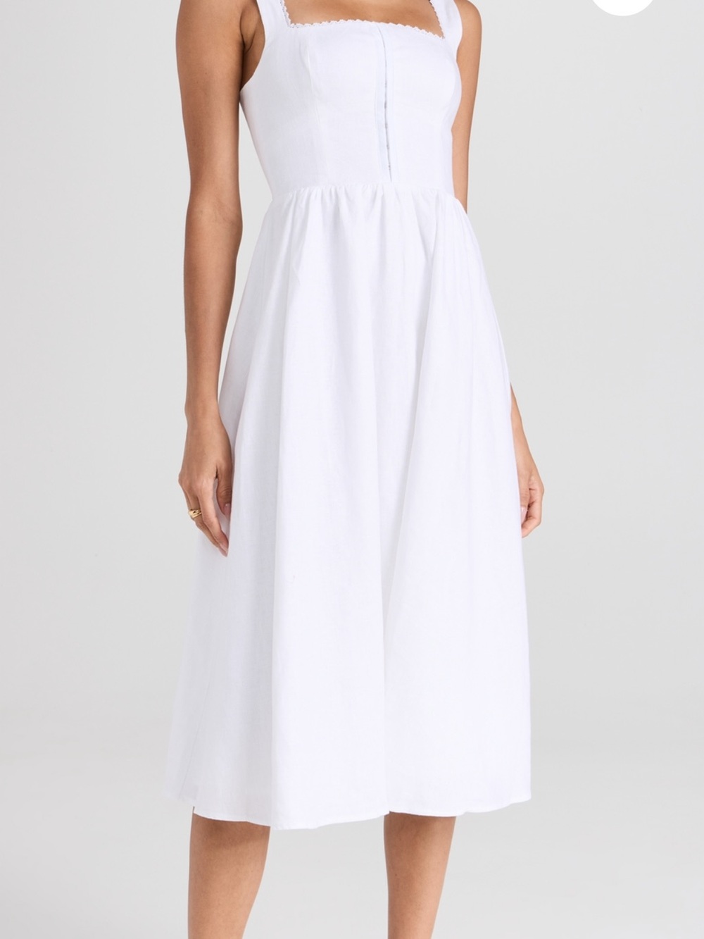 Reformation Tagliatelle Dress size 4 white